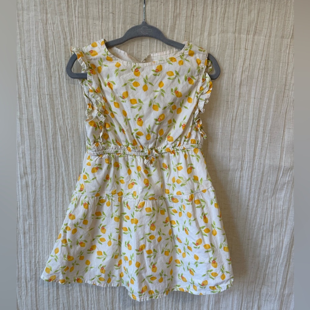Old Navy Kids Dress with Lemon Print
